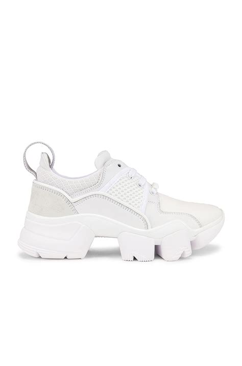 givenchy jaw low sneakers white womens|Givenchy runners.